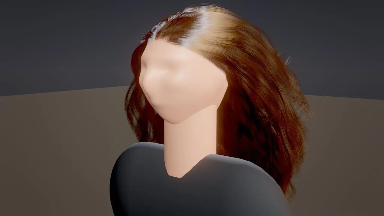 Strand hair