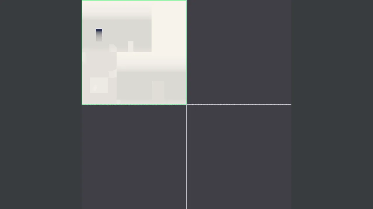 The shadow atlas debug view