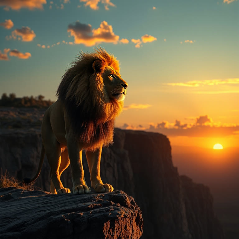 FLUX.1 lion